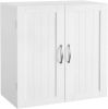 Bathroom Wall Cabinet Kitchen Storage Cupboard Cabinet with 2 Doors Wall Mount Storage Cabinets