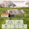 3x 440W (800W Surge) AC Outlets, 4-Mode LED, USB, DC, Type-C, 296Wh Lithium Battery Solar Generator (