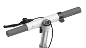 NEON Lite ES10 Foldable Electric Scooter w/18.6 Miles Max Operating Range & 15.5 mph Max Speed - White