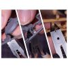 Unisex60CRV New Single Blade Nipper Pliers Multifunctional Bent Long Nose For Electrical Parts Hand Tools Orange