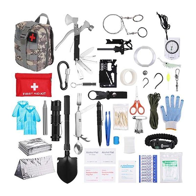 Emergency Survival Kit for Camping Hiking Adventures Emergency Survival Kit for Camping Hiking Adventures