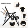 Antarctica Gear Heated Camping Chair With 12V 16000mAh Battery Pack, Heated Portable Chair, Perfect For Camping, Outdoor Sports, Hunting, And Beach Pa